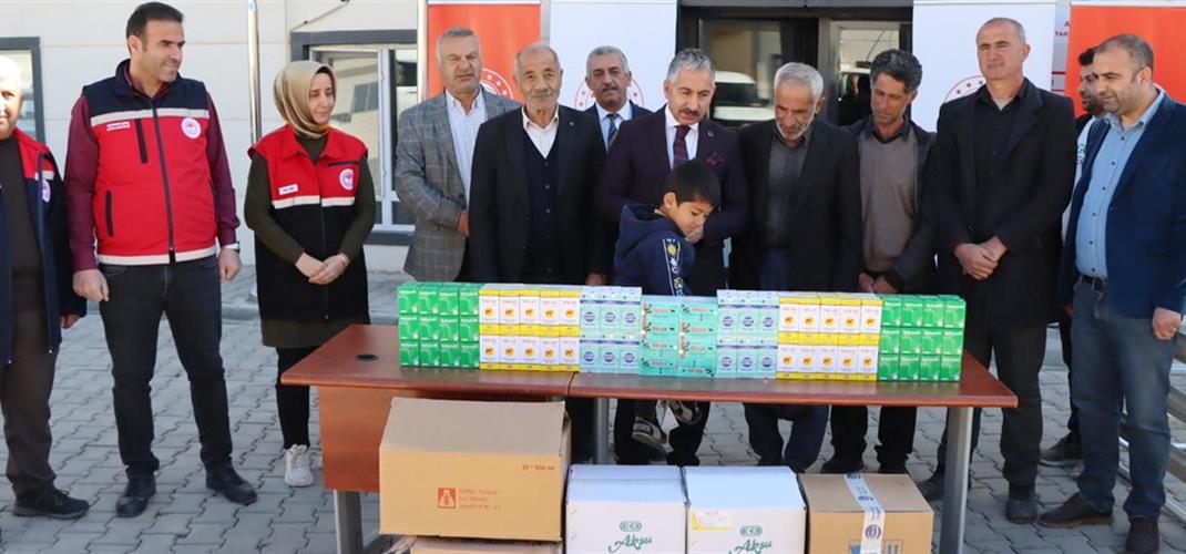 Küçükbaş Hayvan Yetiştiricilerimize İlaç ve Ekipman Desteği