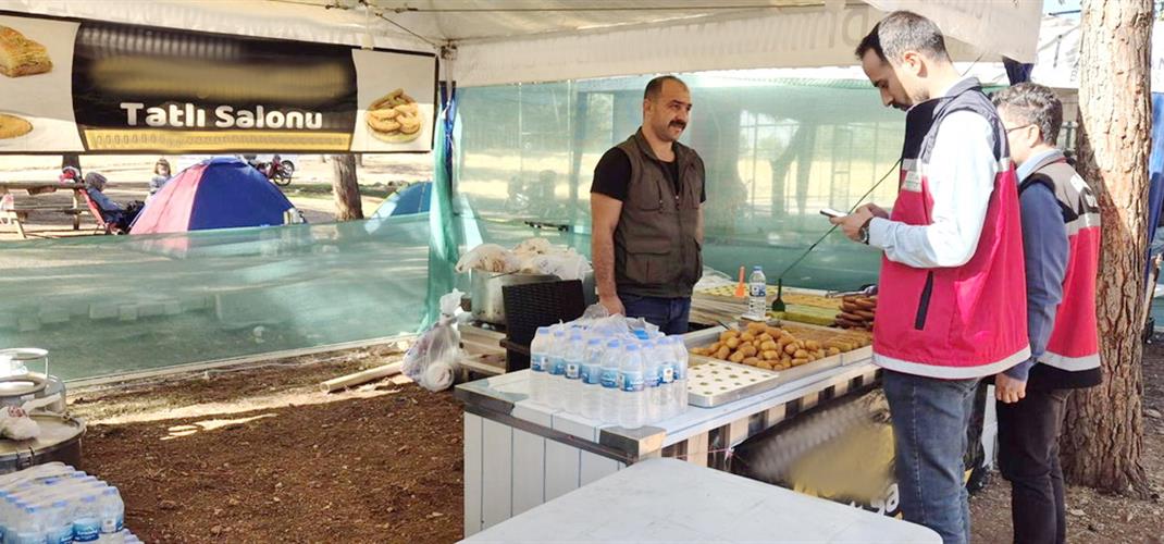 Kültür ve Sanat Festivalinde Gıda Denetimleri Gerçekleştirildi