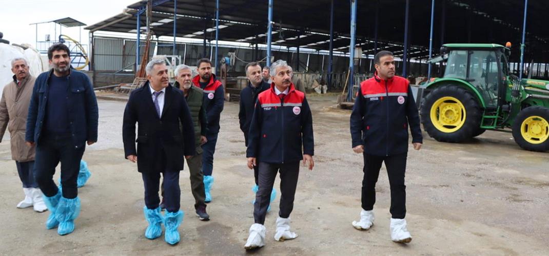 Merkez Gözebaşı Köyü’ndeki Hastalıktan Ari İşletmeye Gidildi