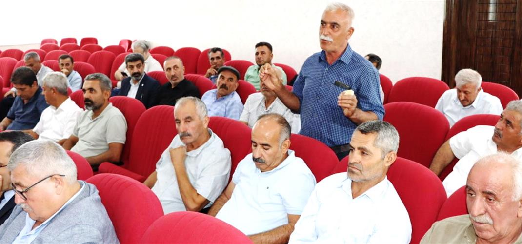 Tütün Üreticisi Çiftçiler ve Kooperatiflerle Toplantı Yapıldı